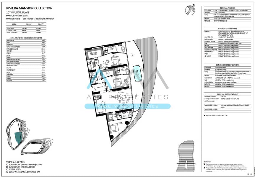 11 10TH FLOOR PLAN FOR 3BHK. png