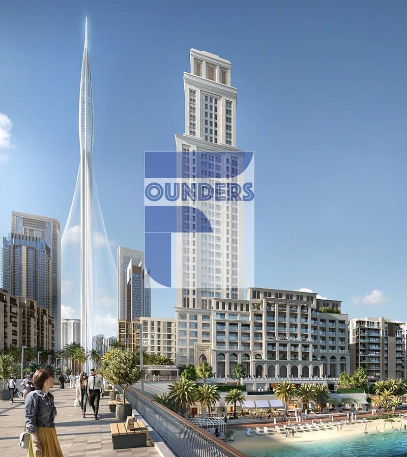 60-40 Payment Plan | 3 Bedroom Apartment | New Global icon Dubai Creek Tower | Offplan Property