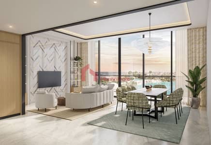 Studio for Sale in Dubai South, Dubai - AZIZI VENICE LIVING AND DINING VIEW. jpg