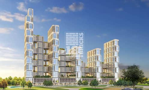 4 Bedroom Flat for Sale in Sobha Hartland, Dubai - Sobha One - Morning Shot. jpg. jpg