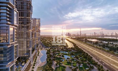 شقة 4 غرف نوم للبيع في شوبا هارتلاند، دبي - Side Shot - Dusk (1). jpg. jpg