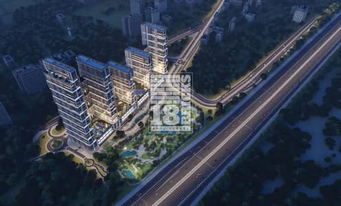 4 Bedroom Apartment for Sale in Sobha Hartland, Dubai - nightoverview01. jpg. jpg