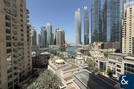 2 Bedroom Flat for Rent in Dubai Marina, Dubai - Furnished | Marina View | Two Bedrooms