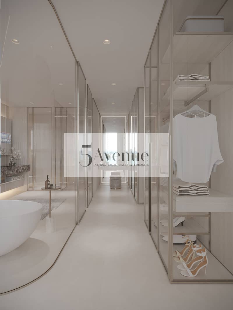 8 Cotier House by Imtiaz - TH- Typical Master Bedroom Bathroom and W. I. C. jpg
