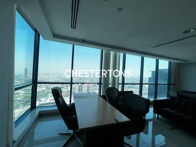 Office for Rent in Jumeirah Lake Towers (JLT), Dubai - High Floor | Light | Spacious | Stunning Office