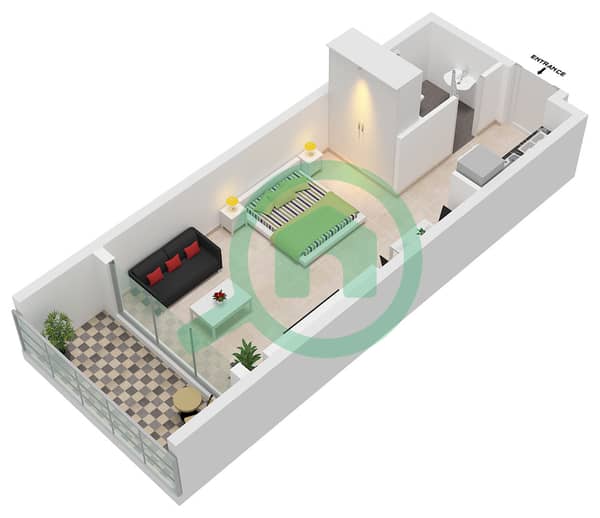 Type A Unit 2 Floor 2-33 Unit 7,10-11 Floor 2-16,19-33