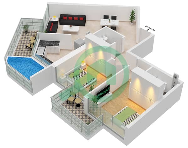 Type Platinum Unit 5 Floor 2-33