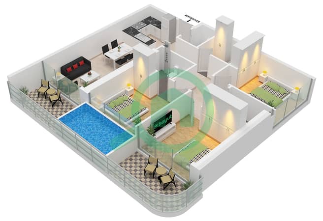 Type A Unit 8 Floor 2-33