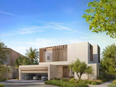 6 Bedroom Villa for Sale in The Acres, Dubai - Amber 6BR | Lagoon View | Vaastu | 15k Plot