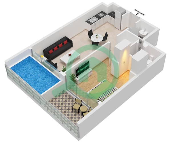 Type Presidential Suite Unit 10 Floor 2-16,19-33 Unit 11 Floor 17-18