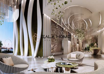 فلیٹ 1 غرفة نوم للبيع في دبي هاربور‬، دبي - Ground Floor Lobby - View 3. jpg