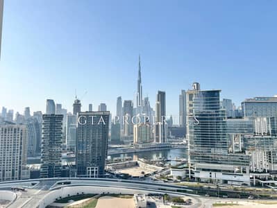 Studio for Rent in Business Bay, Dubai - Burj Khalifa Views | Furnished | Large Unit