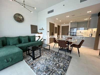 2 Cпальни Апартамент Продажа в Бизнес Бей, Дубай - 7emirates-binghatti-canal-apartment-hall-with-open-kitchen-property-in-dubai. jpeg
