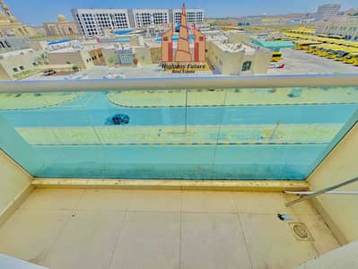 Gorgeous 2Bedroom and Hall in 64,000 AED With 2Balcony Wardrobes Open view Parking in School Area