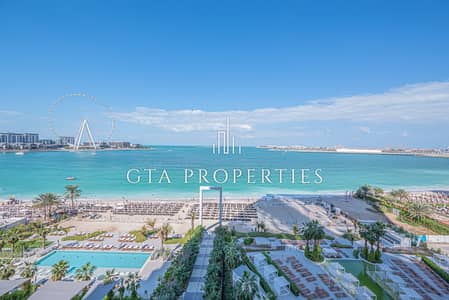 2 Bedroom Flat for Rent in Jumeirah Beach Residence (JBR), Dubai - Full Sea View | Unfurnished | Negotiable