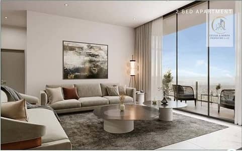 1 Bedroom Apartment for Sale in Dubai Land Residence Complex, Dubai - living. jpg