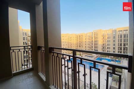 2 Bedroom Flat for Sale in Town Square, Dubai - Unfurnished | Middle floor | Vacant | Pool view
