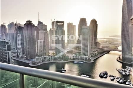 2 Bedroom Flat for Rent in Dubai Marina, Dubai - SPACIOUS LAYOUT | 2 Beds + STUDY |Full MARINA VIEW
