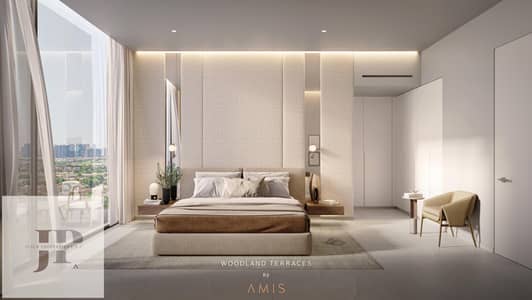 فلیٹ 2 غرفة نوم للبيع في مدينة محمد بن راشد، دبي - Woodland Terraces By AMIS - Bedroom. jpg