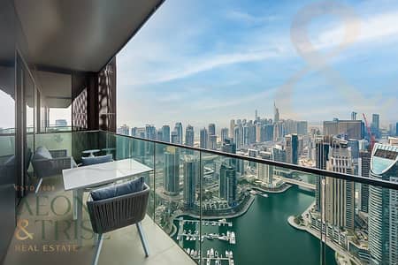 1 Bedroom Flat for Rent in Dubai Marina, Dubai - Fully Furnished | Ready to move | Full Marina View