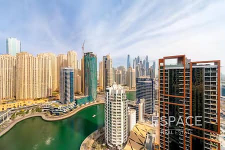 1 Bedroom Apartment for Sale in Dubai Marina, Dubai - VOT | Marina View | Immaculate | Balcony