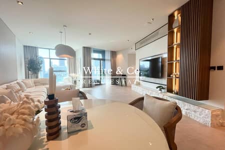 2 Bedroom Flat for Rent in Business Bay, Dubai - Upgraded | Furnished | Burj Khalifa View