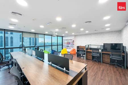 Office for Sale in Jumeirah Lake Towers (JLT), Dubai - Balcony | Fully Furnished | Private Washrooms