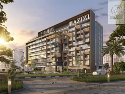 1 Bedroom Flat for Sale in Dubai Studio City, Dubai - Studio City_Azizi Vista_Corner View_01. jpg