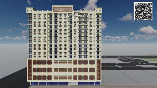 阿尔亚斯梅恩， 阿治曼 1 卧室单位待售 - AL AMEERA G+12 -3D_Page1_Image2. jpg