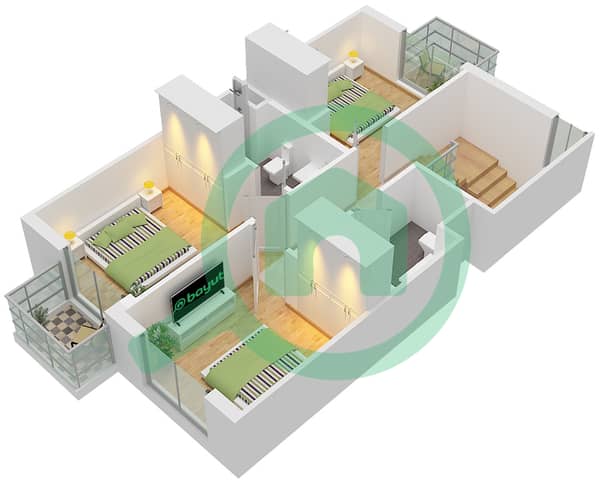 Type A Unit TH4-8-M1,TH6-M2,TH7-8-M3,TH6-M4 Floor First
