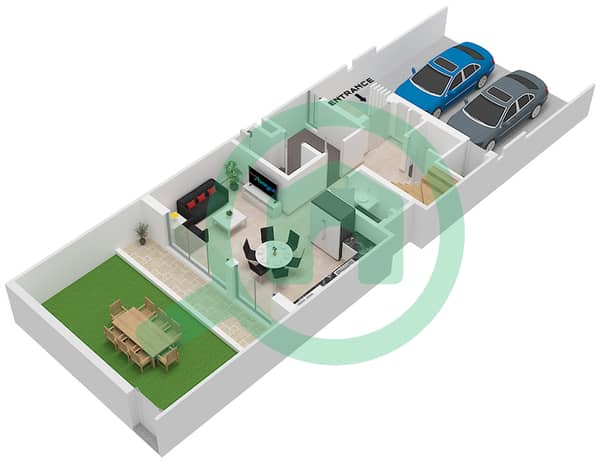 Type A1 Unit TH4-8-M1,TH6-M2,TH7-8-M3,TH6-M4 Floor Ground