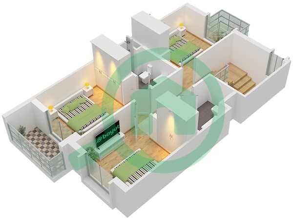 Type A1 Unit TH4-8-M1,TH6-M2,TH7-8-M3,TH6-M4 Floor Ground