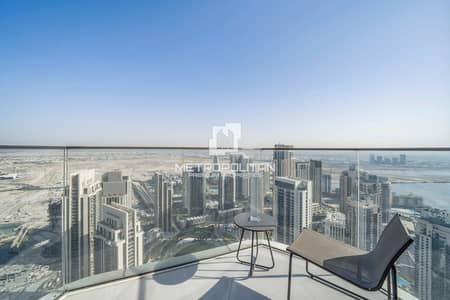 2 Bedroom Apartment for Rent in Dubai Creek Harbour, Dubai - Fully Furnished | High Floor | Burj Khalifa View