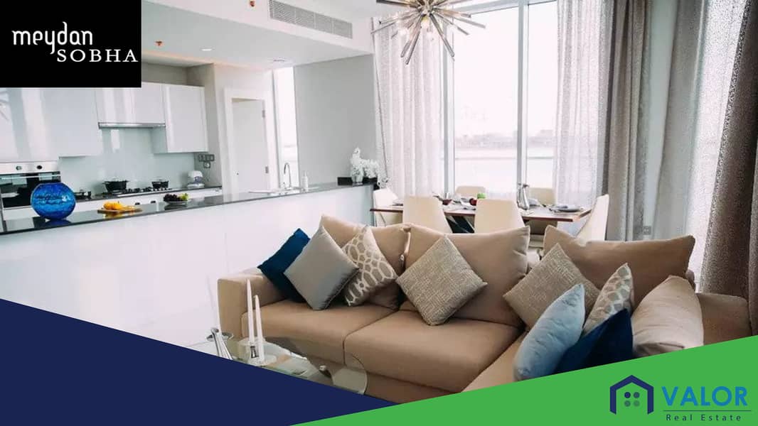 1 Bed |  Free Hold | Premium Location |5 min to Down Town| Brand Furnished | Invest In MBR with  Valor Real Estate