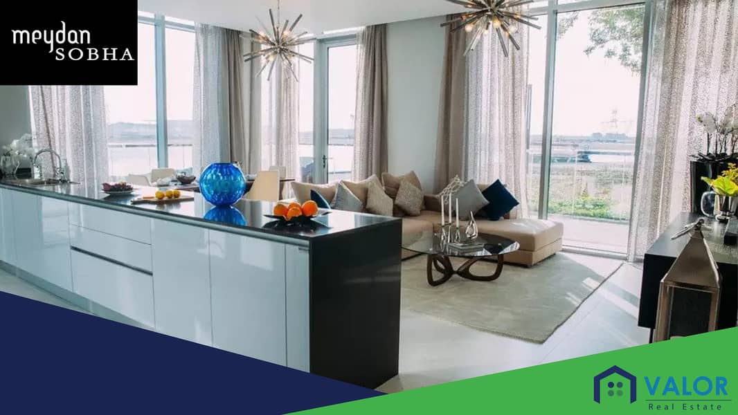 2 1 Bed |  Free Hold | Premium Location |5 min to Down Town| Brand Furnished | Invest In MBR with  Valor Real Estate