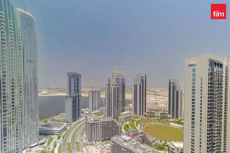 1 Bedroom Apartment for Sale in Dubai Creek Harbour, Dubai - Upgraded High floor 1 bdr with water view