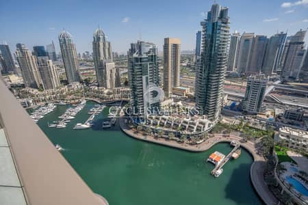 3 Bedroom Apartment for Rent in Dubai Marina, Dubai - Full Marina View | Modern | Furnished