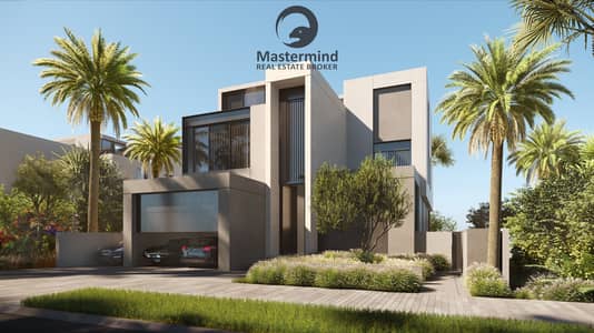 6 Bedroom Villa for Sale in Palm Jebel Ali, Dubai - 01-BV-H Rendering - Exterior Street-Side. jpg