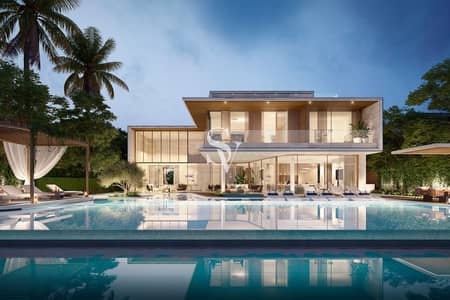6 Bedroom Villa for Sale in Tilal Al Ghaf, Dubai - Biggest Corner Plot | On Lagoon |With Payment Plan