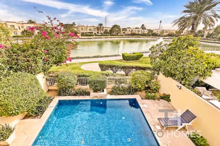 2 Bedroom Villa for Rent in The Springs, Dubai - Lake view | 4E | Vacant | Furnished
