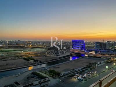阿拉哈海滩， 阿布扎比 4 卧室公寓待售 - Al-Raha-Beach-Al-Muneera-Abu-Dhabi-balcony-view2. jpg
