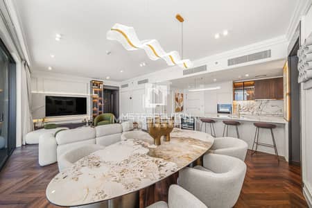 3 Bed Plus Maid | Furnished | Burj View