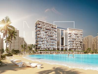 Студия Продажа в Дубай Саут, Дубай - Dubai South_Azizi Venice_B 001_Beach View Day_03. jpg