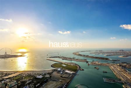 1 Bedroom Flat for Rent in Dubai Marina, Dubai - Fully Furnished Fendi | Sea View | High Floor
