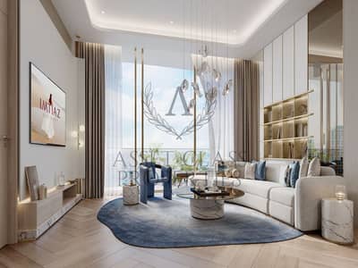 فلیٹ 3 غرف نوم للبيع في جزر دبي، دبي - Sunset Bay by Imtiaz - Living Room 1. jpg