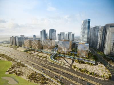 Студия Продажа в RAK Central, Рас-эль-Хайма - C01_Aerial View. jpg