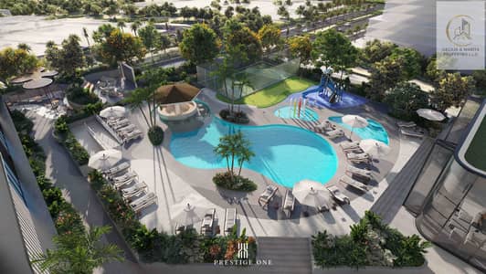 2 Cпальни Апартаменты Продажа в Букадра, Дубай - V08_Prestige_Exteriors_Landscape_1_. jpg