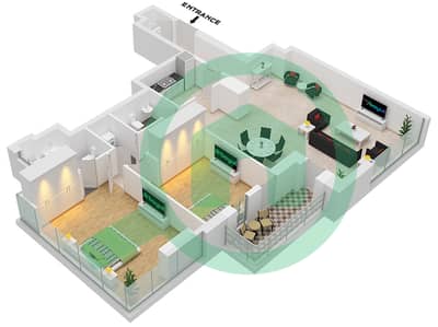 المخططات الطابقية لتصميم النموذج / الوحدة B22/UNIT 1-2,7-8 FLOOR 21 شقة 2 غرفة نوم - برج B (إيست هايتس 4) المخططات الطابقية لتصميم النموذج / الوحدة B22/UNIT 1-2,7-8 FLOOR 21 شقة 2 غرفة نوم - برج B (إيست هايتس 4)