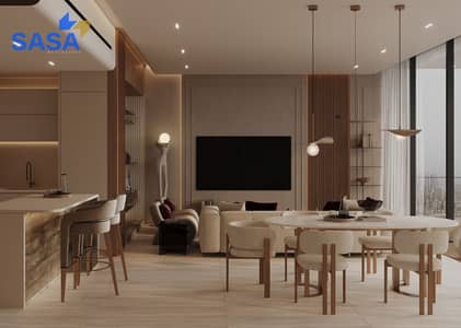 朱美拉环形村(JVC)， 迪拜 2 卧室单位待售 - Living room 2. jpg
