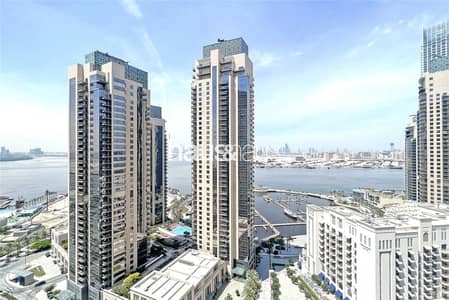 2 Bedroom Flat for Sale in Dubai Creek Harbour, Dubai - Marina Views | Semi-closed Kitchen | Mid Floor